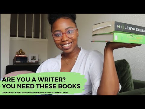 ARE YOU A WRITER? THEN YOU NEED THESE BOOKS- 4 books every writer should own