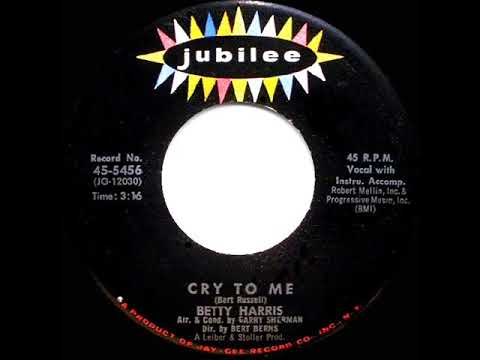 1963 HITS ARCHIVE: Cry To Me - Betty Harris