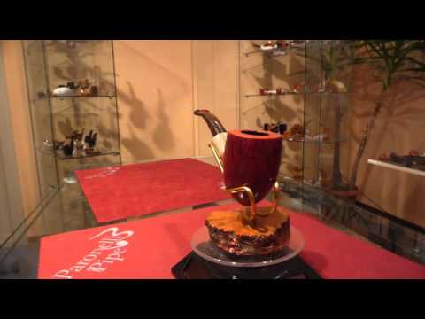 Brand new briar pipe PARONELLI half bent danish freehand handmade -  eBay item number: 401065174944