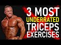 3 Most Underrated Triceps Exercises (DO THEM NOW)