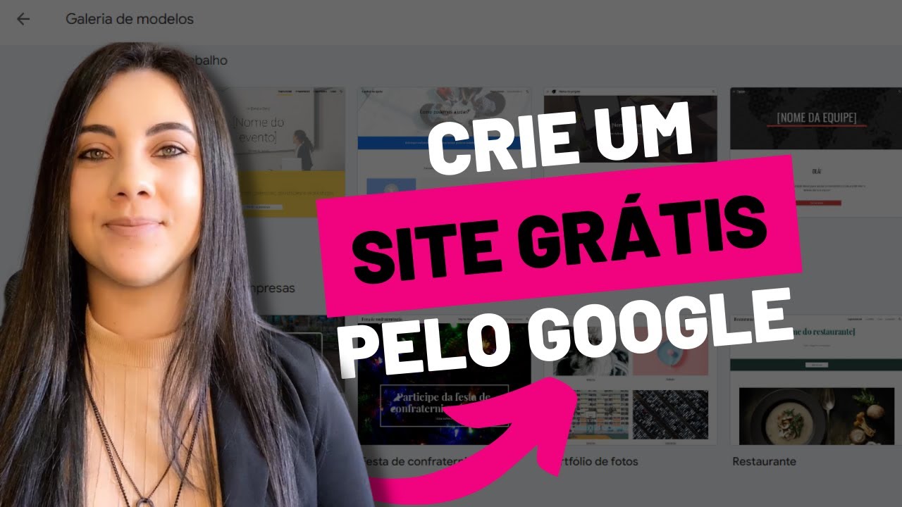 Aprenda a criar um SITE GRÁTIS pelo google