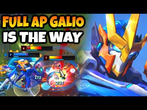 STOP building GALIO Tank, AP for ONE SHOTS is the WAY