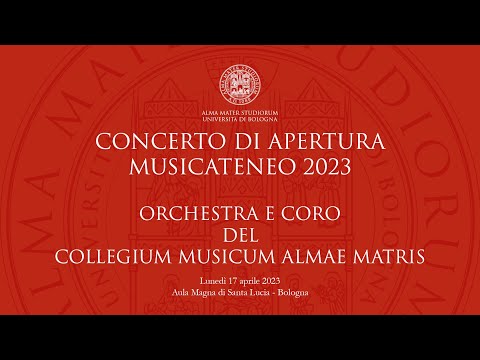 Collegium Musicum Alma Matris - Concerto di apertura MUSICATENEO - Live del 17/4/2023