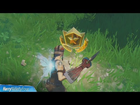 Secret Season 9 Week 5 Battle Star Location Guide (Utopia Challenges) - Fortnite Battle Royale