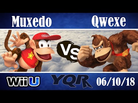 Muxedo (Diddy) vs. Qwexe (DK) - Winners Rd 1 - YQR#8 WiiU