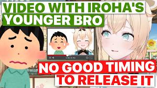 Iroha Holds Back Video Of Little Bro Cos He Attends Her Events (Kazama Iroha / Hololive) [Eng Subs]