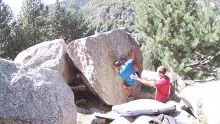 Video thumbnail of Shanti, shanti, 6b. Cavallers