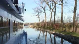 preview picture of video 'A River Cruise from Ghent to Bruges Christmas Market on the MPS Amsterdam - 2013'