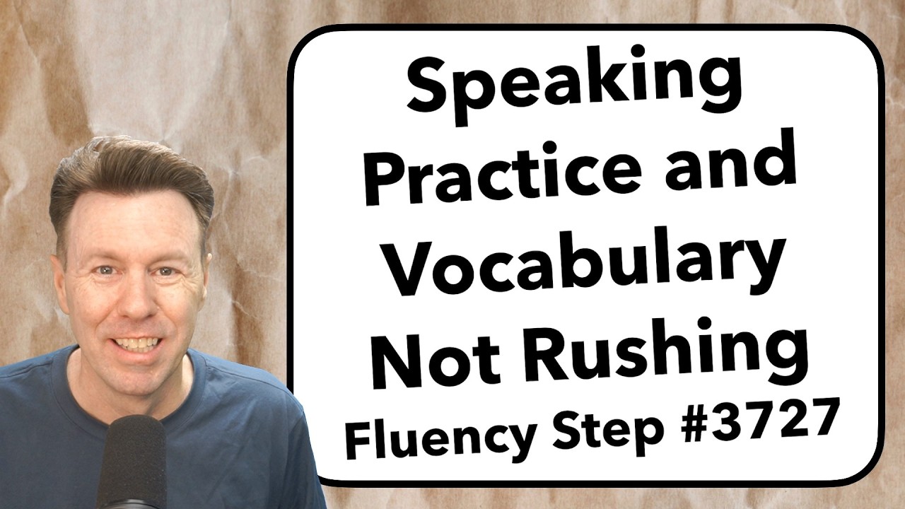 SHADOWING +Vocabulary & SPEAKING English for Fluency Repeat-After-Me