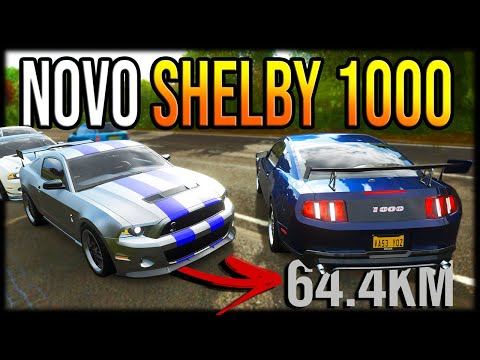 Forza Horizon 4 - NOVO SHELBY 1000 na CORRIDA DE 64.4KM