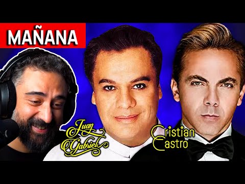 RESPECT! Arab Man Reacts to Mañana - Juan Gabriel ft. Cristian Castro LIVE