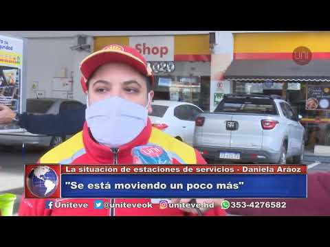 La situación en las estaciones de servicio