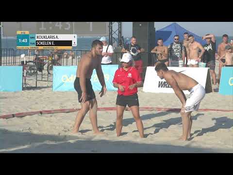 GOLD Men's BW - +70 kg: A. KOUKLARIS (GRE) v. E. SOKELEN (TUR)