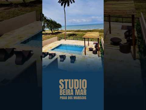 Apartamento Studio beira mar em Praia dos Mariscos - Pitimbu/PB