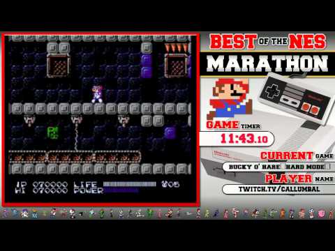 #BestOfNES Marathon! Bucky O' Hare Hard Mode by Callumbal!