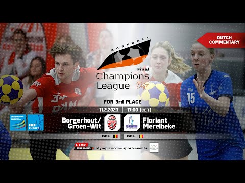 IKF KCL Final 2023 | Borgerhout/Groen Wit - Floriant Merelbeke (Dutch)