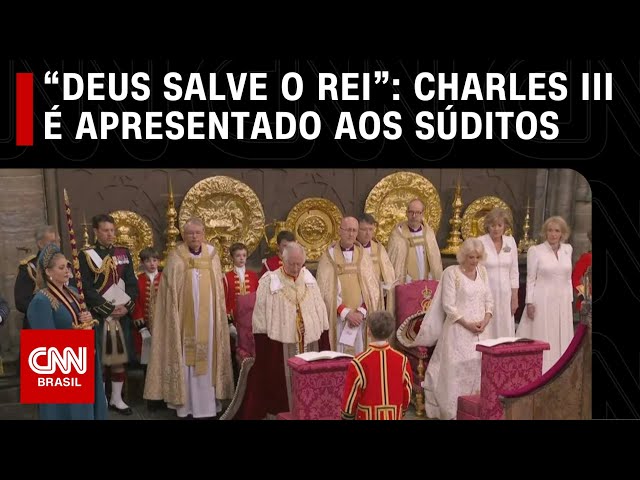 “Deus salve o rei”: Charles III é apresentado aos súditos britânicos | CNN NA COROAÇÃO