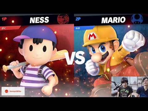 Gackt (Ness) vs Nao (Mario, Cloud), Huto (Wario) | 02 Oct '23
