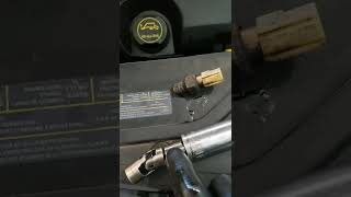 2008 Lincoln MKX, Ford Edge oil pressure sensor removal and replace