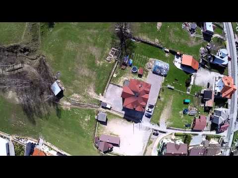 Pokoje gościnne "Zbójnik" z lotu drona!