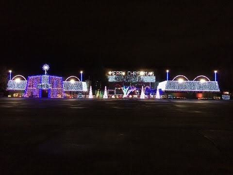 Cadger Christmas Light Show 2013 "Silver Bells" Dubstep Remix