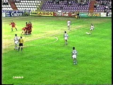 Valladolid 2 0 Skonto - Copa de la UEFA 1997-98