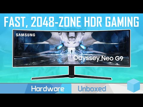External Review Video XQeOkmKpBxQ for Samsung Odyssey Neo G9 S49AG95 49" DQHD Ultra-Wide Mini-LED Gaming Monitor (2021)