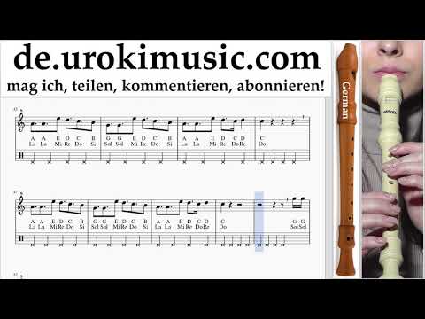 Blockflöte Lernen G. Alesso - REMEDY Tabulatur um-ih995