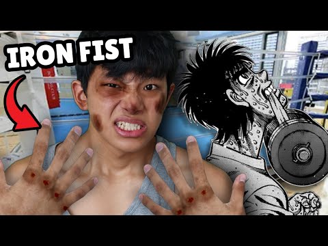 Testing Hajime No Ippo Training Methods In Real Life