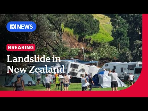 Several missing after landslide hits New Zealand campground | ABC NEWS