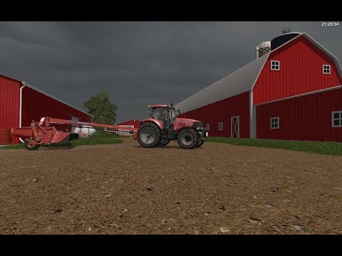 Farming Simulator 17 :: Autumn Oaks :: Mowing Alfalfa! And Wheat Harvest!