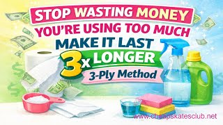 Stop Wasting Money! The 3-Ply Method That Makes Everything Last 3x Longer