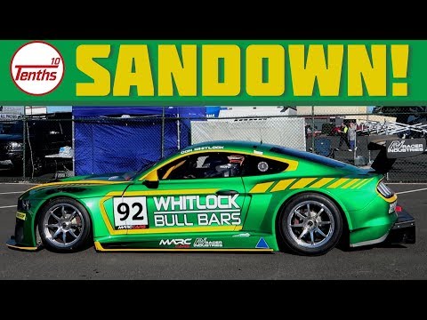 The INSANE MARC II Mustang was at Sandown Raceway!