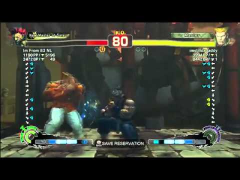 SSF4 AE [AK]  ICxI Sencer vs imstilldadick[Guile]