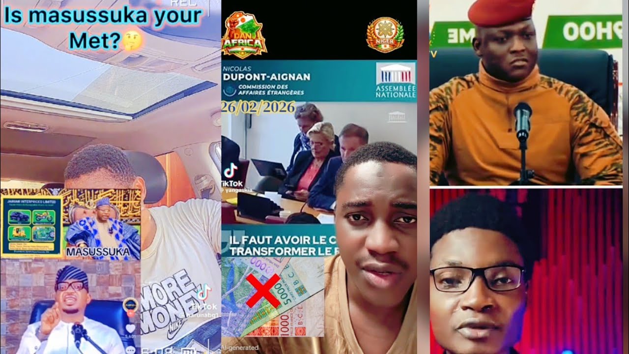 Nigger 🇳🇪🇲🇱🇧🇫 Burkina 🇧🇫 Burkina 💪🤲 AES