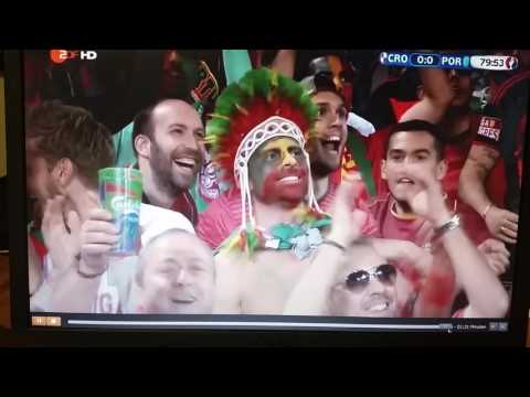 Portugal fan dabs