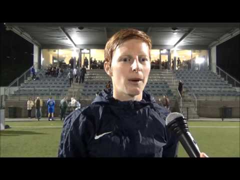 20170505 Interview with Lien Mermans after the match between KRC Genk Ladies and OHL Leuven played i