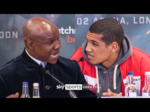 The moment the Eubank vs Benn family feud REIGNITED! 🔥