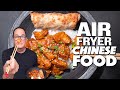 CRAZY DELICIOUS CHINESE FOOD AT HOME (FROM THE AIR FRYER!) | SAM THE COOKING GUY