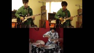 Dear Maria Count Me In - All Time Low Guitar And Drum Cover