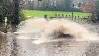 Fails Galore and Epic Close Calls || Vehicles vs Deep Water || Uk Flooding Compilation #1