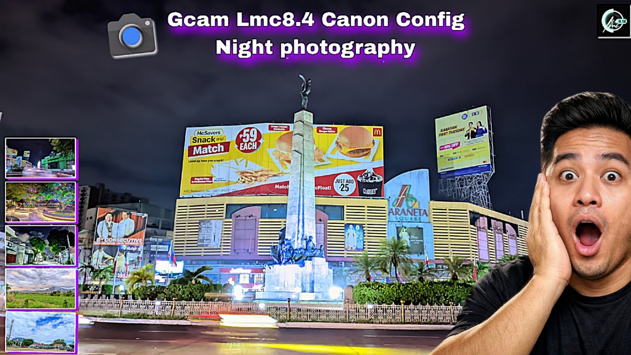 “GCam LMC 8.4 Canon Config Night Photography Test | Tagalog Review”