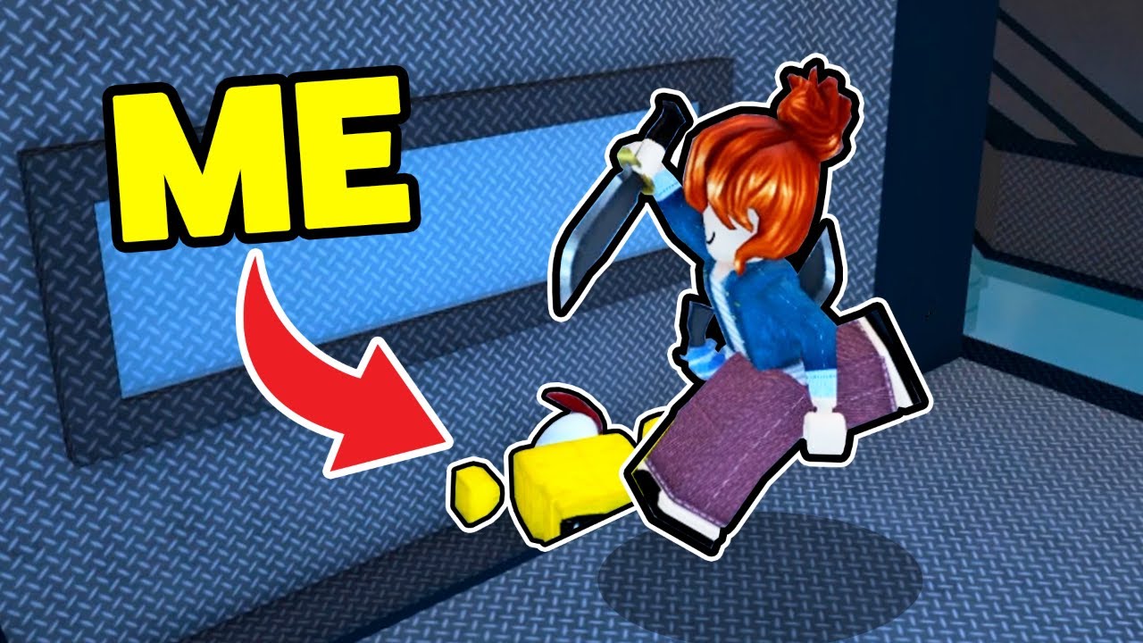 Trolling Different Murderers in MM2 with NEW FAKE DEAD BODY EMOTE…