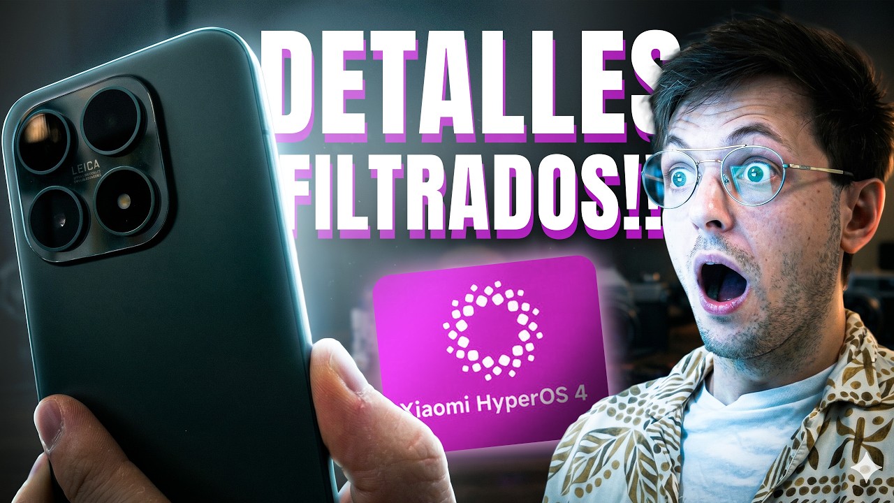Tu XIAOMI cambiará (para siempre) este MISMO AÑO | HYPEROS 4 FILTRADO!!