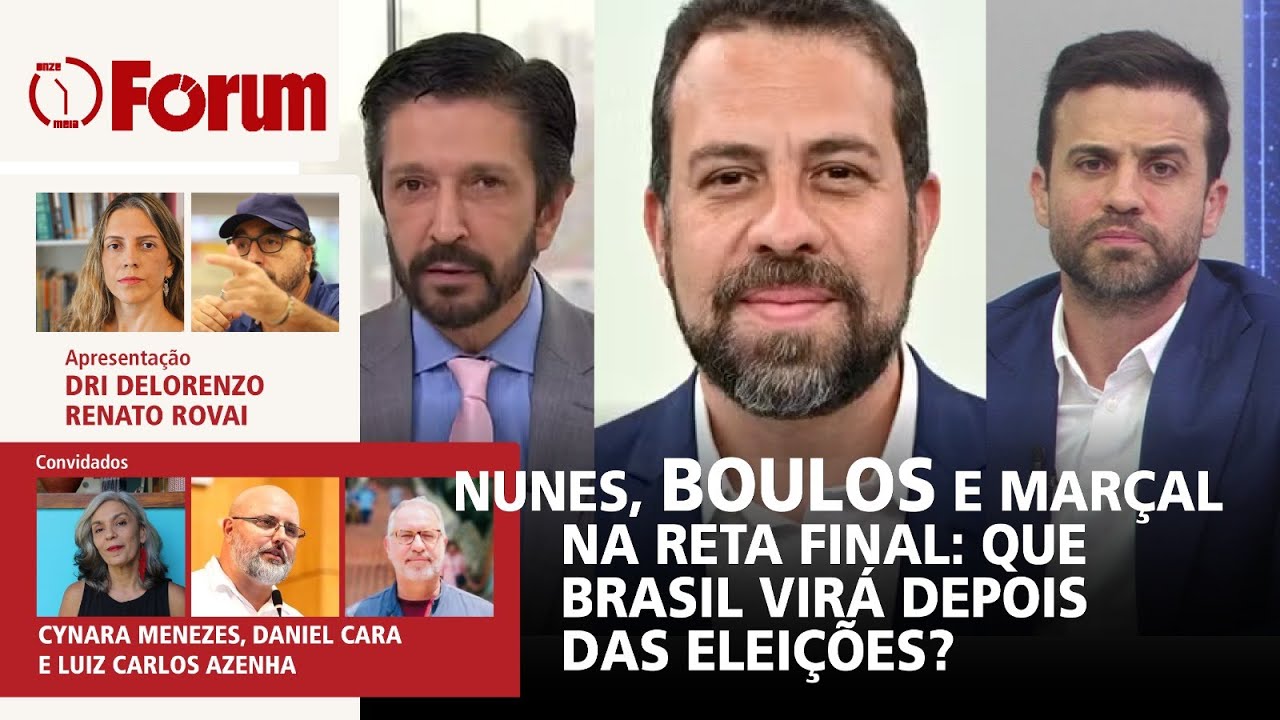 Boulos, Nunes e Marçal na reta final: que Brasil virá depois das eleições? | Guerra mundial à vista?
