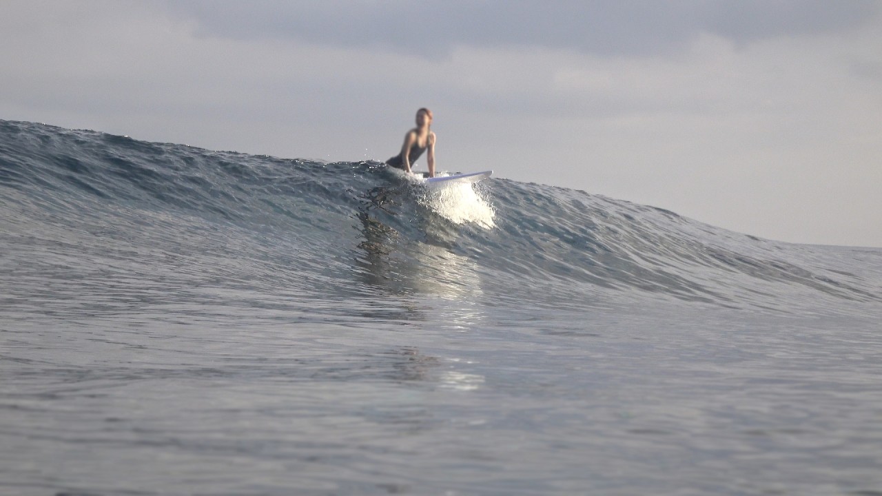 今日はこんな波のポイントにお邪魔しました #サーフィン #沖縄 #波情報