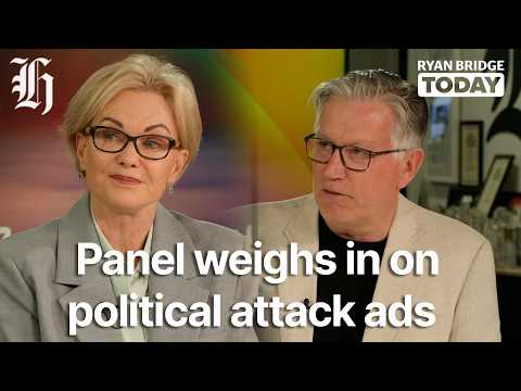 Thumbnail for 'This is pretty mild': Panel weighs in on political attack ads | Ryan Bridge TODAY