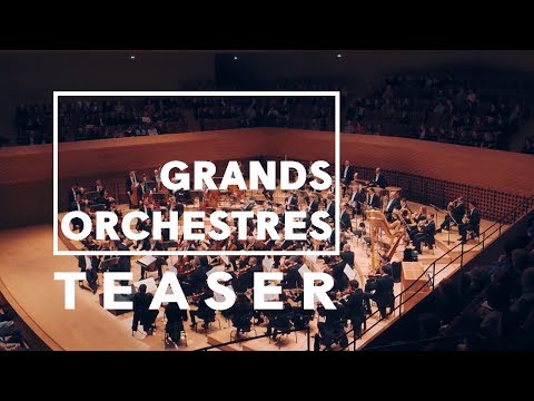 Les grands orchestres dans l'auditorium de La Seine Musicale