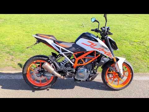 KTM 390 walk around and start up