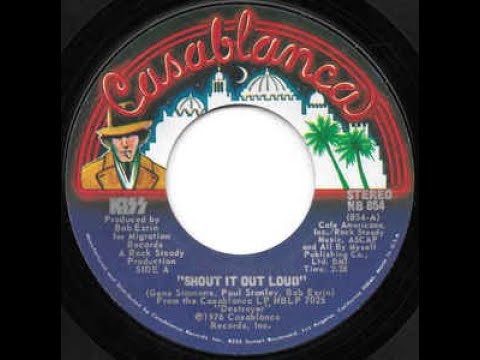 Shout It Out Loud - Kiss  (1976)